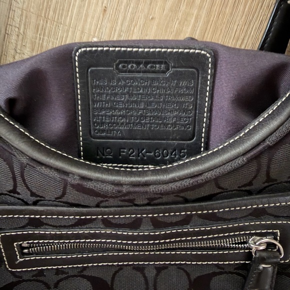 Coach Black Hobo Bag - Picture 4 of 5